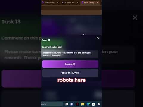 A Day in the Life of an Airdrop Farmer  Completing Tasks and Earning Points! #param  #airdrops