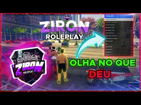 OLHA NO QUE DEU NO ZIRON RP - MONSTER MENU