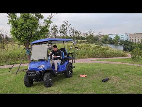 Thrilling Off Road Escapades in a 4 Seater Electric Golf Cart