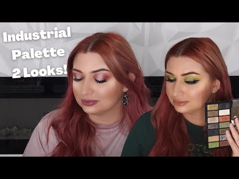 Isamaya Beauty The Industrial Palette | 2 Looks | Ft. Norvina Volume 3 & Carli Bybel Palette