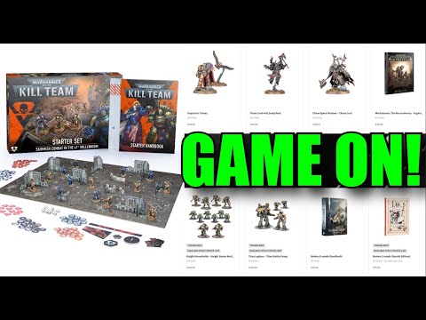 It's FINALLY TIME!  Warhammer 40,000 Kill Team Starter Set & Pre-Order Release  #New40k #NewKillTeam