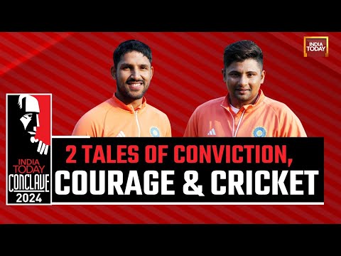 India Today Conclave 2024: Dhruv Jurel & Sarfaraz Khan Exclusive |Two Tales of Conviction & Cricket