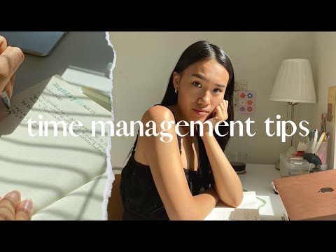 how to get more done: 6 easy + practical time management tips | how i manage my time