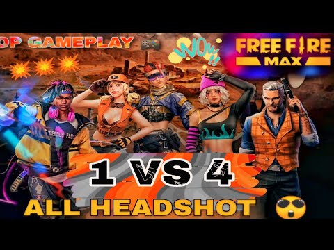 😎 Headshot 😲 solo vs squad | Garena - Free fire🔥Gameplay video | BOOYAH 😎DAY GAMEPLAY 🎮  #opgameplay