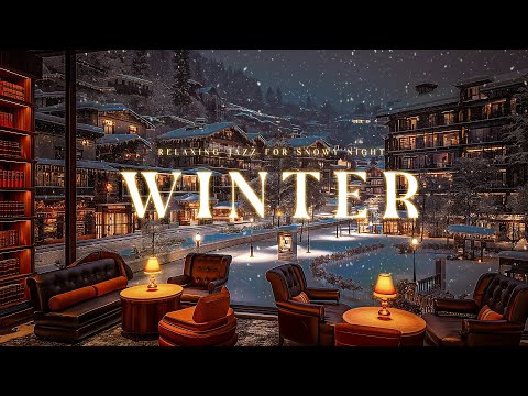 Winter Night Jazz and Heavy Snow / Immerse Yourself in Sweet & Romantic Jazz Melodies full of Mood