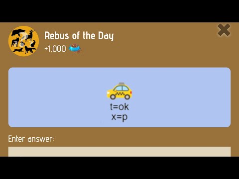 Rebus Of The Day Zoo 1 January | Zoo Rebus Of The Day | Rebus Of The Day Zoo Code