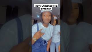 Merry Christmas from my family.  #trending #shortsvideo #viralvideo #shortsvideo #short