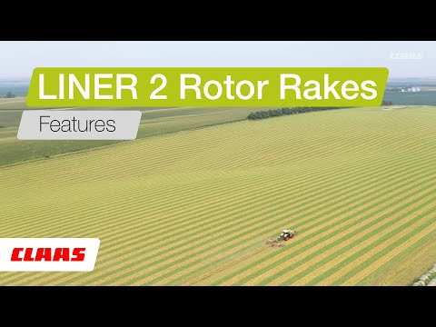 CLAAS LINER Two Rotor Rakes | Features