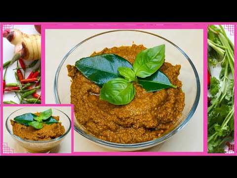 Thai Curry Paste | Easy Homemade Thai Curry Paste Recipe