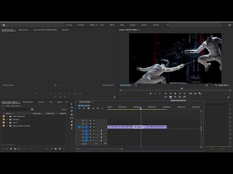 Premiere Pro Tutorial - Export a Frame as an Image