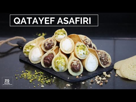 Qatayef asafiri - perfect Qatayef dough Tips - easy dough atayef - كيفية عمل عجينة القطايف