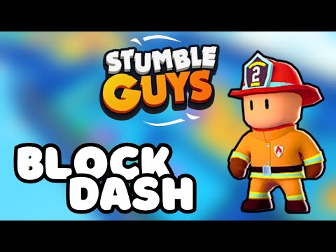 Block Dash Mania: Taking on the Stumble Guys Challenge!