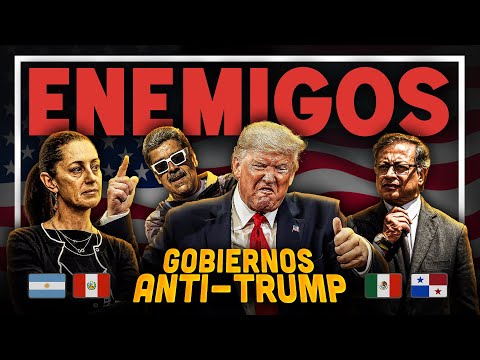 5 países ENEMIGOS de DONALD TRUMP en América Latina