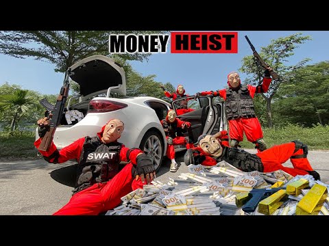 PARKOUR VS MONEY HEIST | Money Heist Help the police chase Kill the bad guys for revenge | Epic POV