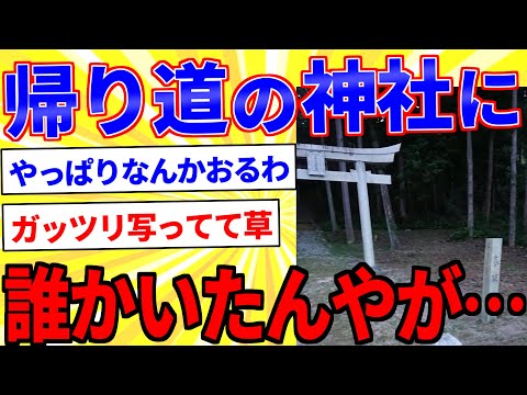 帰り道の神社に誰かいる→夜の神社に潜入した結果…【2ch面白いスレゆっくり解説】