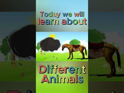 Learn Animals Names And Sounds For Children | Animals For Kids