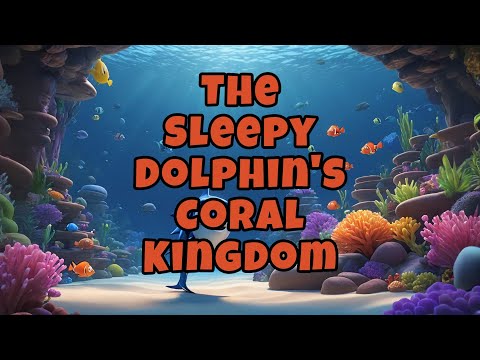 The Sleepy Dolphin's Coral Kingdom🌙Bedtime Stories for Kids | 睡前故事 | 瞌睡海豚的珊瑚王國