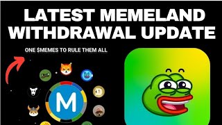 Latest Memeland Airdrop Withdrawal Update: DO THIS BEFORE 12PM UTC TODAY