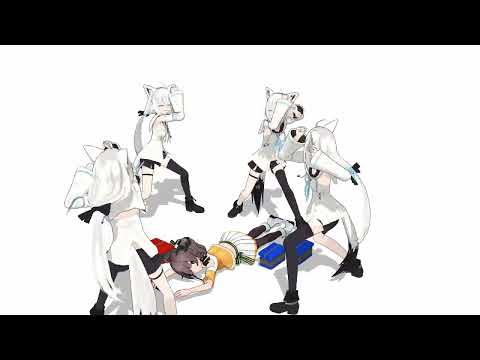 【MMDホロライブ】武器なし初動死でへこむまつりちゃんを励ますフブキちゃん || California Girls Meme