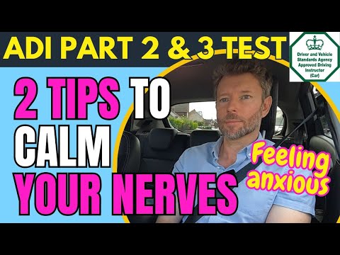 Test nerves. Reduce anxiety. Part 2 & Part 3 tests