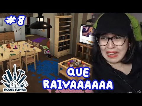 Esse Jogo ME ESTRESSOU... 🤬🏡 House Flipper - tiemiau | #8