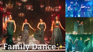 Family Dance on Sangeeth Night 🪩✨| Ishaani Krishna.