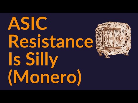 "ASIC Resistance" Is Just Plain Silly (Bitcoin vs.  Monero)