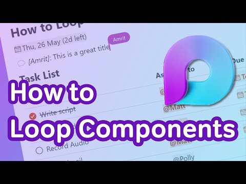 Microsoft Teams| How to Use Loop Components in Teams