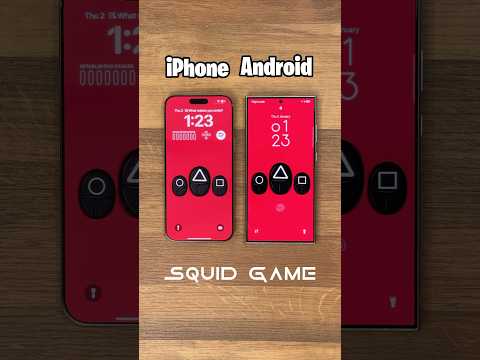 iPhone vs Android - SQUID GAME 🤯