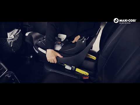 How to fix an isofix and support leg | Maxi-cosi