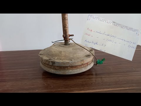 fully Restoration & Repair burned old Ceiling fan || with road map || make butifull again