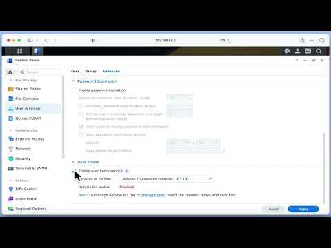 Synology NAS beginners guide (DSM7) | Part 13 | Users accounts