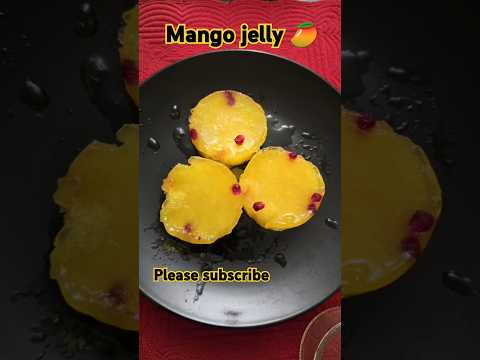 Mango jelly #ytshorts #christmastreats #trendingsong #usa #mangojelly  #jellyeating #mangorecipe