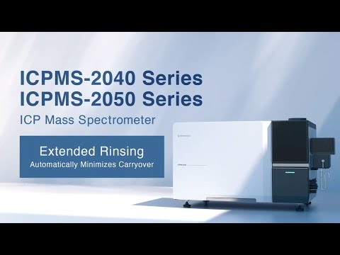 Extended Rinsing, Inductively Coupled Plasma Mass Spectrometry ICPMS-2040/2050