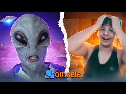 Alien asks important questions on Omegle