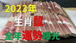 生肖屬鼠2023年全年運勢大解析，屬鼠人財運當頭，準備買車買房，不過兔年相刑注意，2023年12生肖运势，十二生肖，生肖運勢，2023運勢，2023生肖，2023年生肖运程，2023生肖運勢#十二生肖