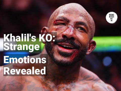 Khalil Rountree Jr. Shares Bizarre Feeling After KO Loss