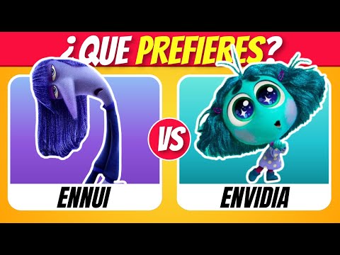 ¿Qué Prefieres…? INTENSAMENTE 2 😁😭😱🤢😡 ¡El Juego Más Divertido!