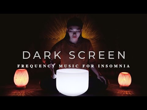 FREQUENCY MUSIC FOR INSOMNIA + Sounds CRYSTAL SINGING BOWLS For HEALING 💛 Clear Your Mind Before Bed