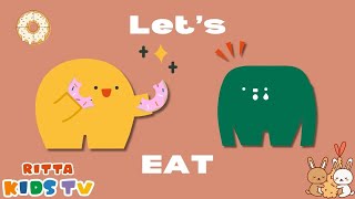 Sharing FOOD TO MY HUNGRY FRIEND | KIDS ANIMATION VIDEOS FOR ENJOY LITTLE KIDS