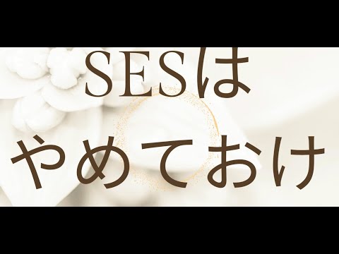 SESは やめておけ