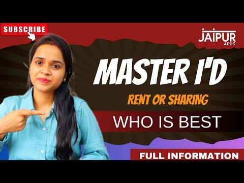 Master I'd rent or sharing who is best...