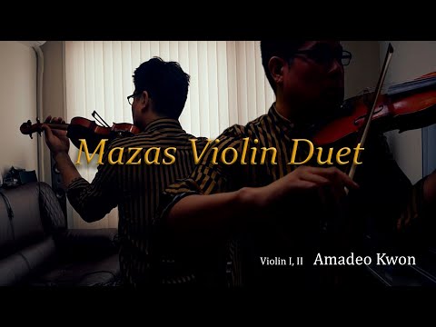 Mazas '12 Little Violin Duets' Op.38 - No.6 2nd Mvt.