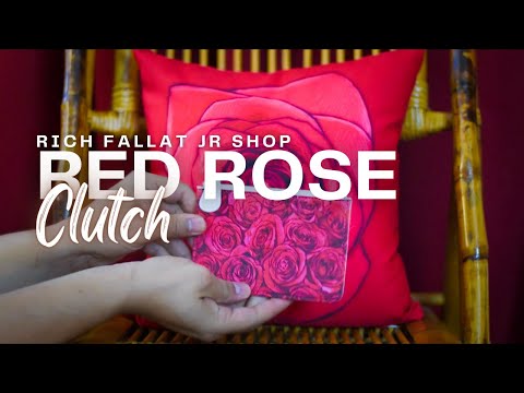 Red Rose Clutch