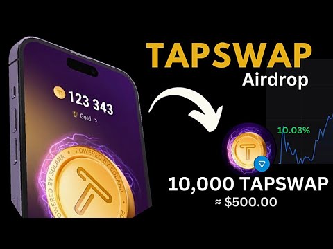 TAPSWAP Airdrop - How To Withdraw TapSwap Telegram Airdrop | TAP SWAP WALLET CONNECT