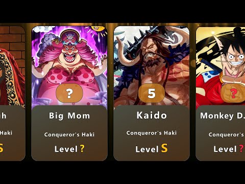 ONE PIECE: TOP 15 CONQUEROR'S HAKI Users