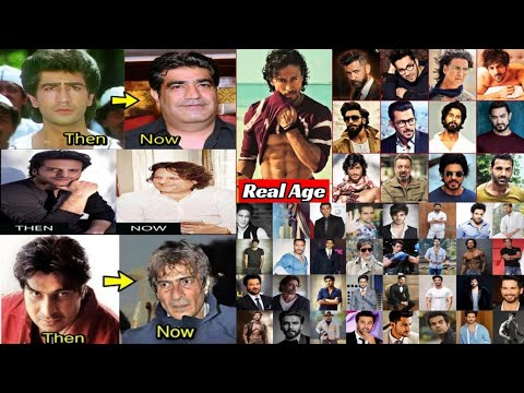 Top 27 Bollywood actors then vs now look। Real age and date of birth।