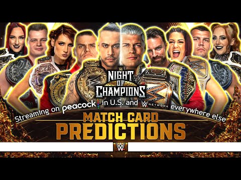 WWE Night of Champions 2024 - Early Card