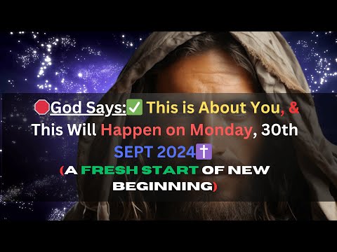 🛑God Says : ✅This is About You, & This Will Happen On, 30th SEPT 2024 ✝️ #godmessagetoday333 #live