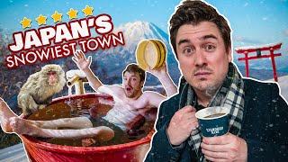 I Drove to Japan's Snowiest Town | Winter Road Trip ♨️ Feat. @CDawgVA